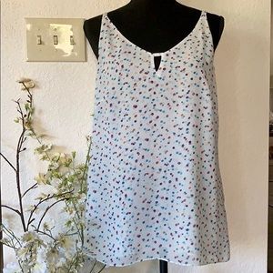Cute cabi Confetti Blouse With Spaghetti Straps